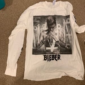 Justin Beieber Purpose Long -Sleeve Tee